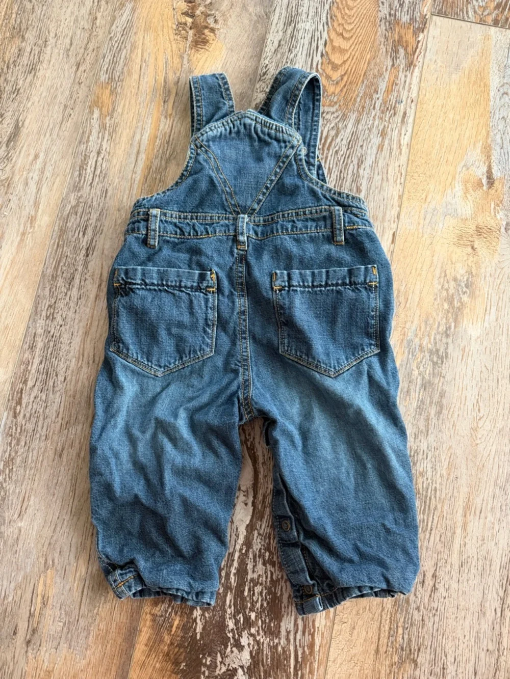 The Children’s Place 12Month Baby Boy/Toddler Denim Overalls in Blue 100% Cotton